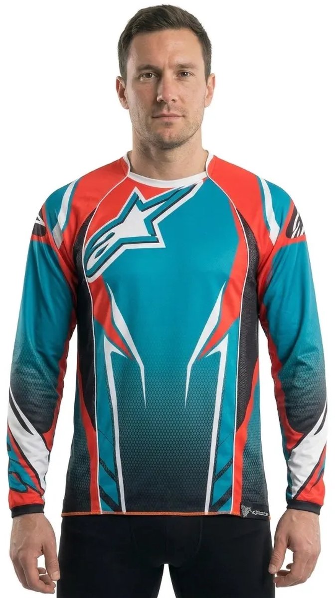 Alpinestars Bicycle A-line 2 Langarm Enduro Trui Geel,Paars M Man