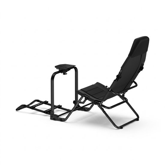 VDD Gaming - Opvouwbare sim-race cockpit - Sim-racer - Racecockpit - Opvouwbaar - Zwart van VDD Gaming — afbeelding 4