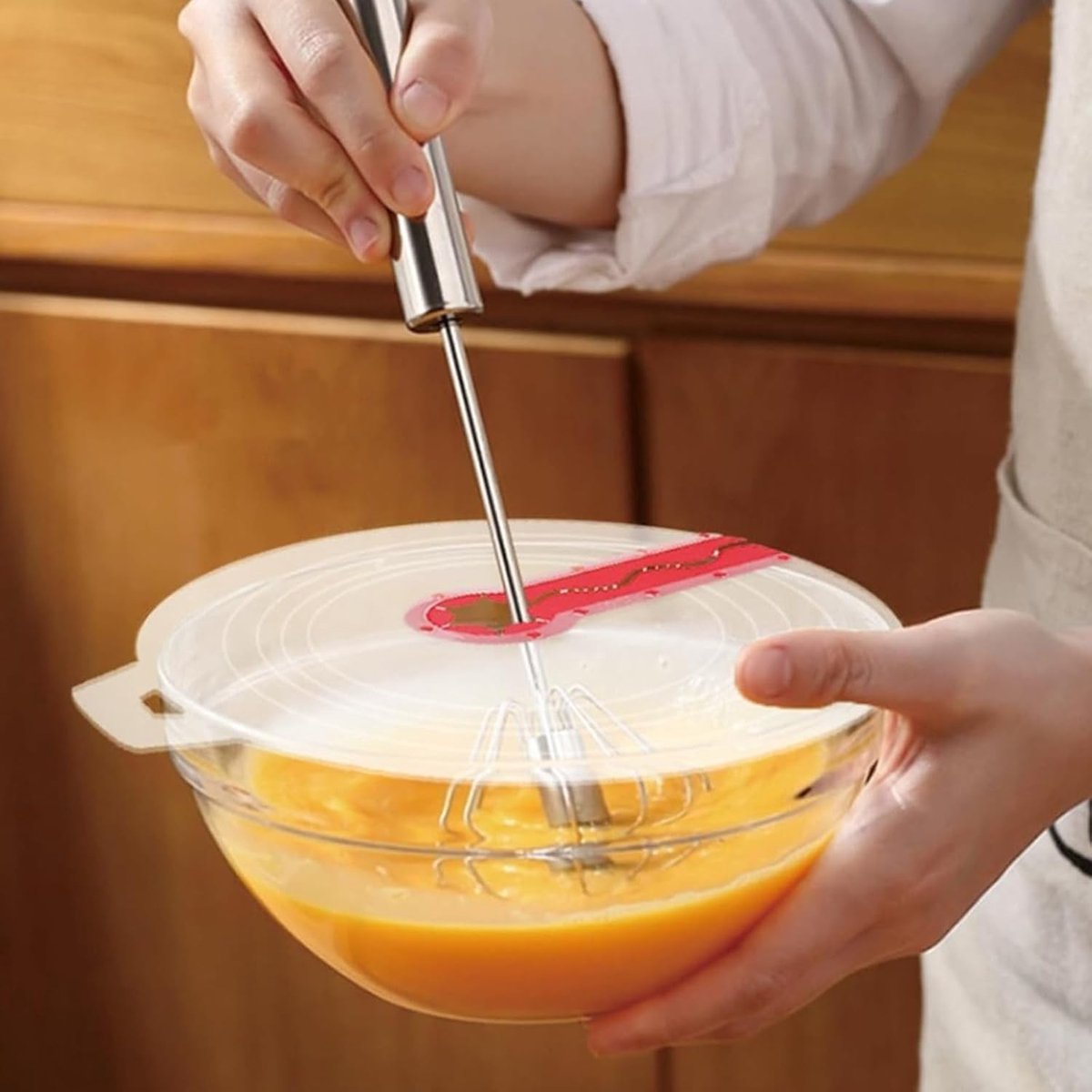 Anti-spetter komdeksel van 31 cm, kunststof spatscherm voor keuken, eiwitschuim en sauzen