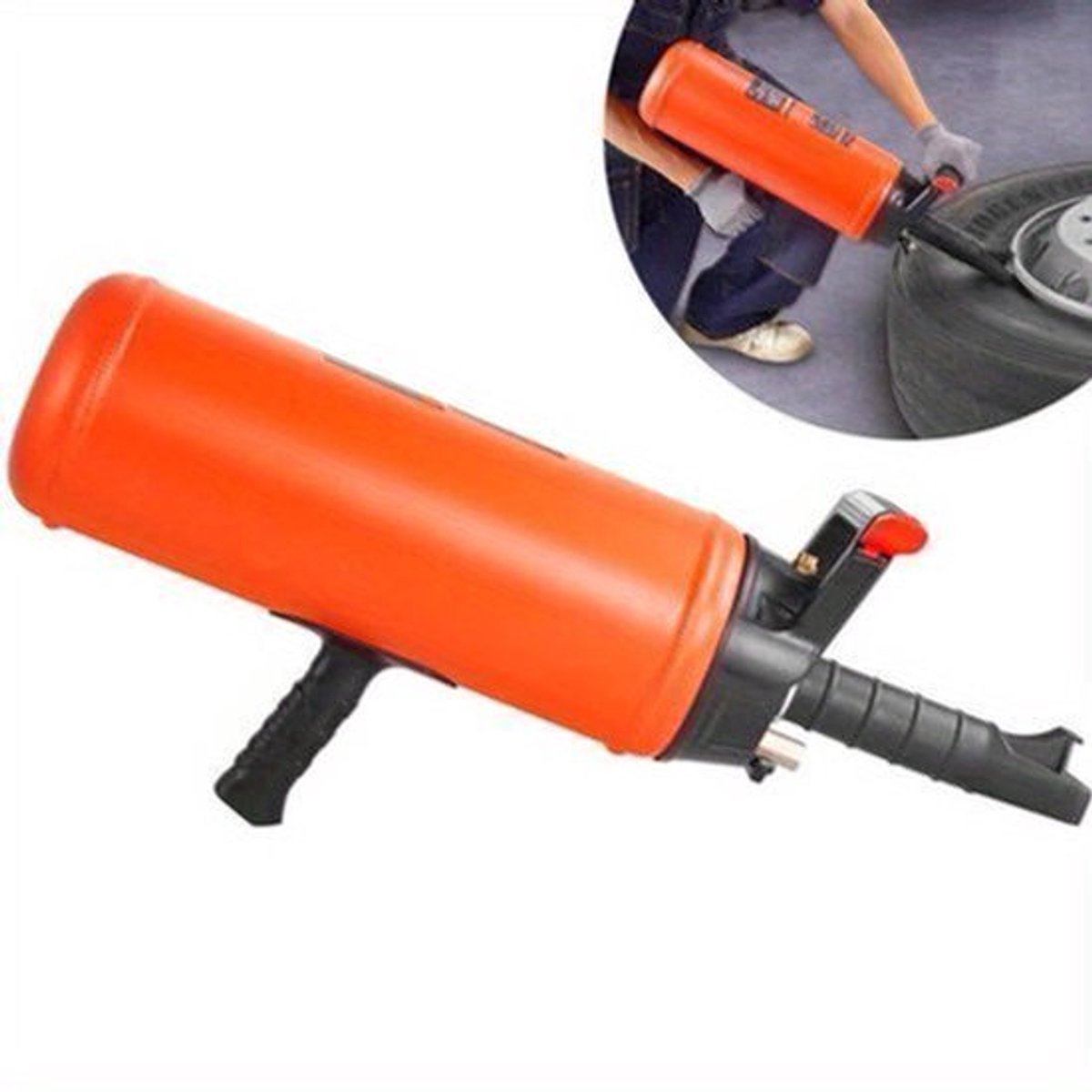 Bandenpuffer – Bandenopzetter – Handmatige Bandenmonteur – Bandenmontage Tool – Tot 150 PSI Luchtdruk – RVS Materiaal