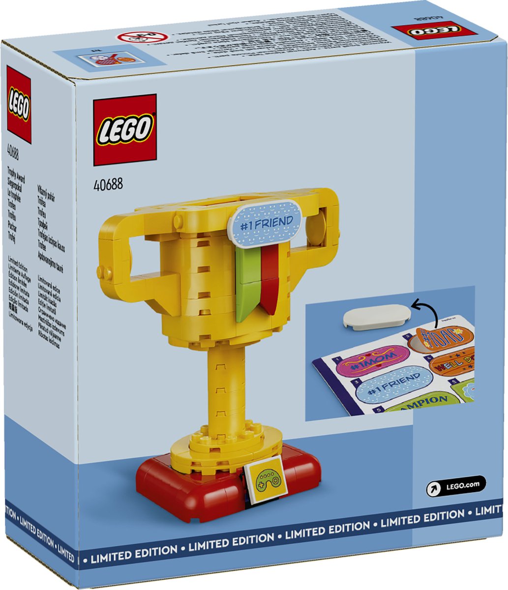 LEGO Iconic 40688, Bouwpakket, 7 jaar, Kunststof, 157 stuk(s), 193 g — cadeau in Spellen & Speelgoed - foto 6