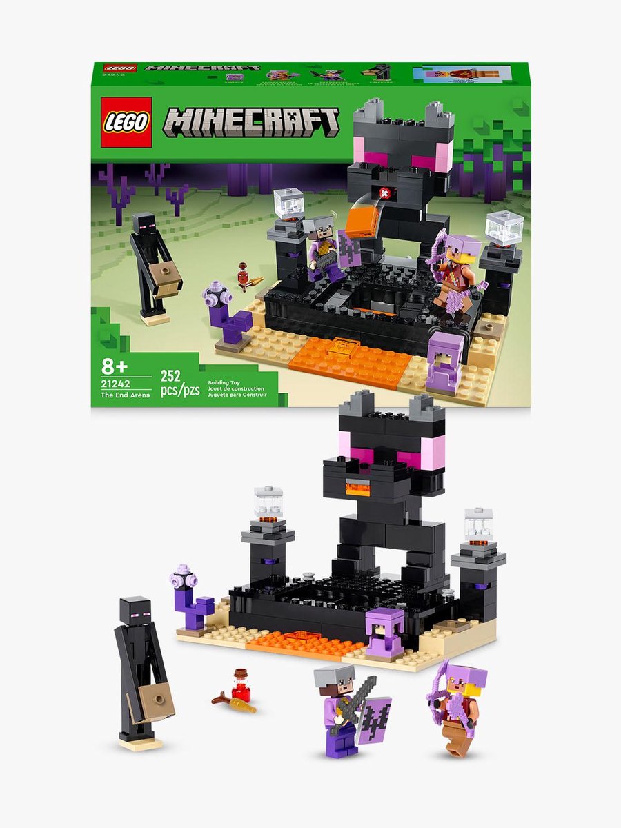 LEGO Minecraft De Eindarena, Constructie Speelgoed Set - 21242