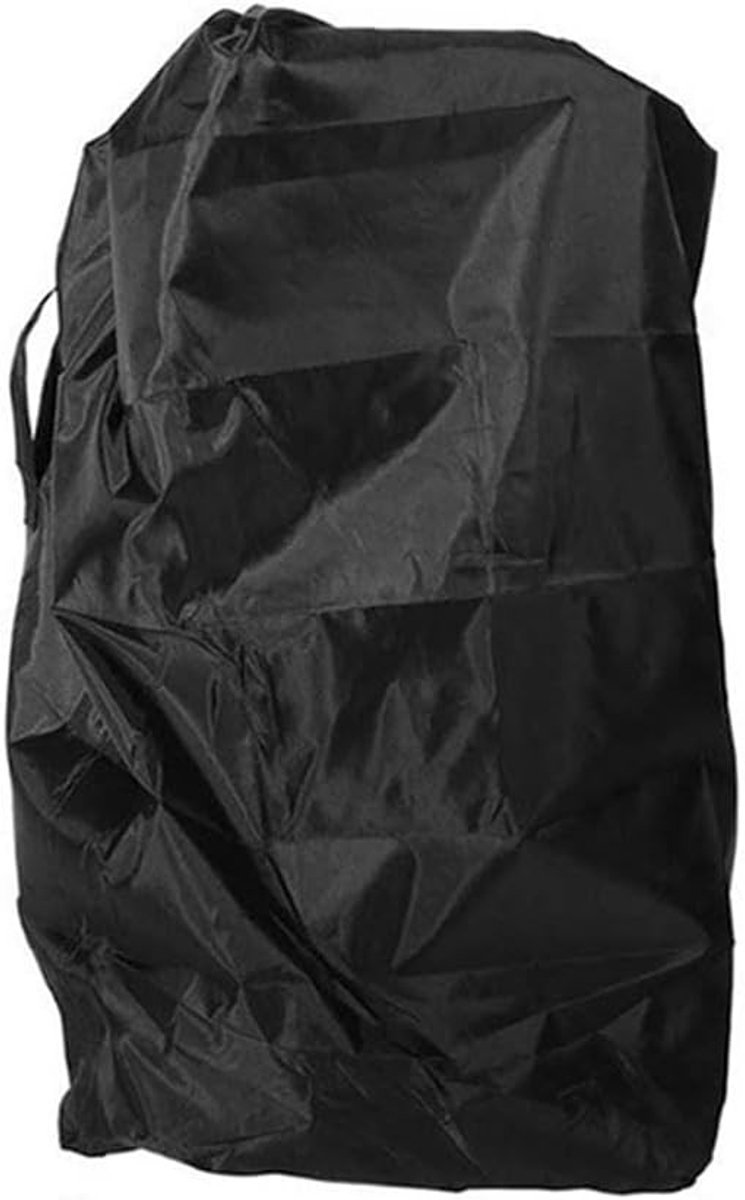 Waterdichte Reisbagage voor Kinderwagens met Handvat - Geschikt voor Vliegtuig en Trein, Compacte Organizer 117x53x33cm, Zwart, Ideaal voor Reizen met Baby's en Peuters