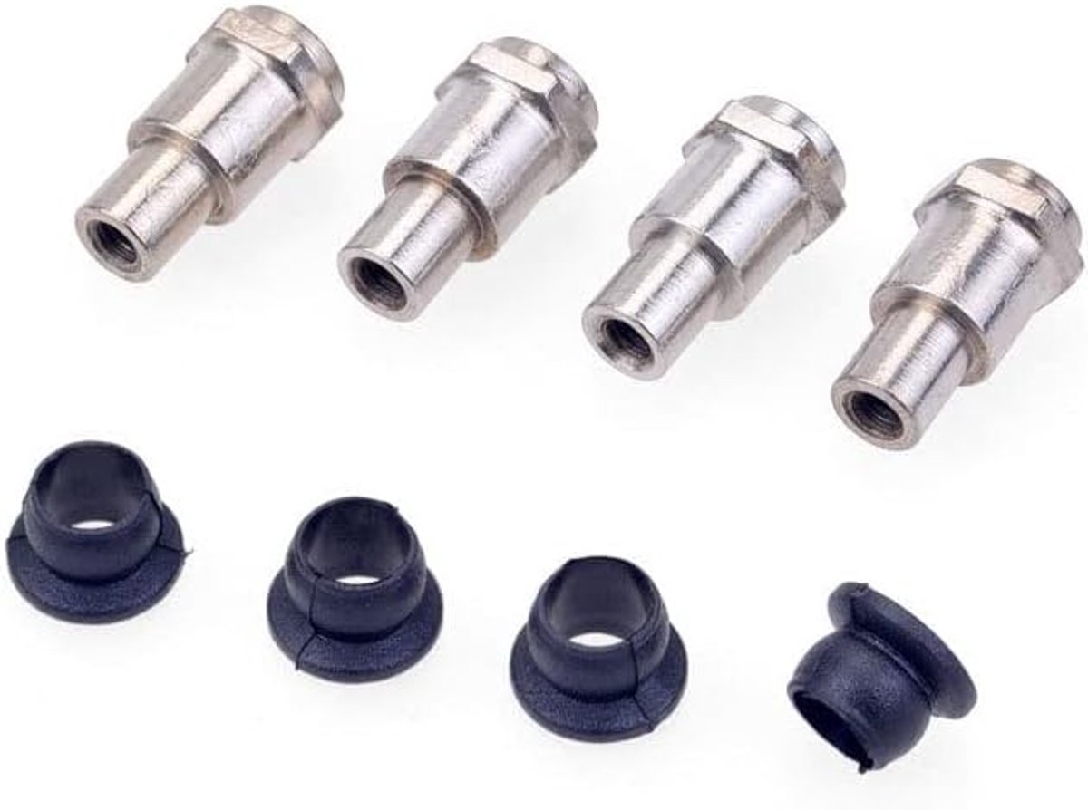 4 Stuks 8007 Schokdempers Bushing met Sleeves voor 9116 08427 MT8 1/8 RC Auto Onderdelen en Accessoires