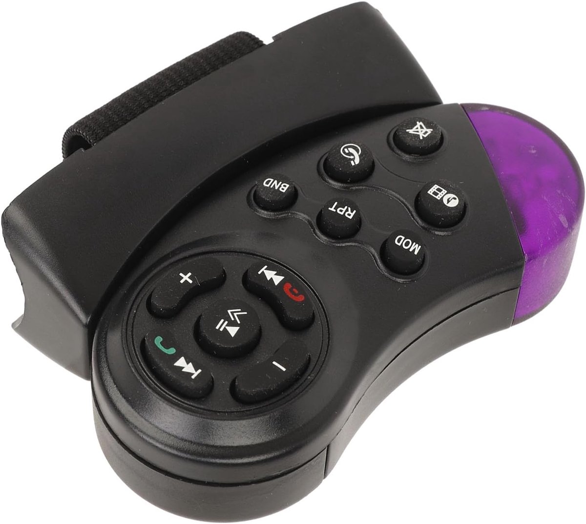 2 Din Autostuurwielafstandsbediening 8m Bereik Betrouwbare Prestaties Auto MP5 Stuurwielcontroller