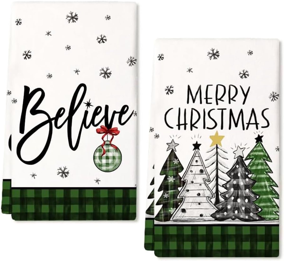 Theedoeken Theedoeken Kerstversieringen Kerstversiering Kerstmis Tafeldecoratie Keukenhanddoeken Keukenaccessoires Kerstmis Keukenaccessoires Keuken