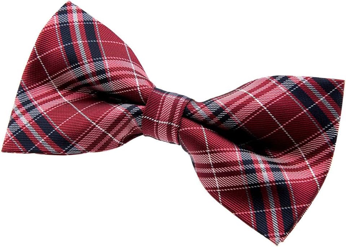 Heren Geweven voorgebonden stropdas Modieus plaid karo 13 cm, Eén maat