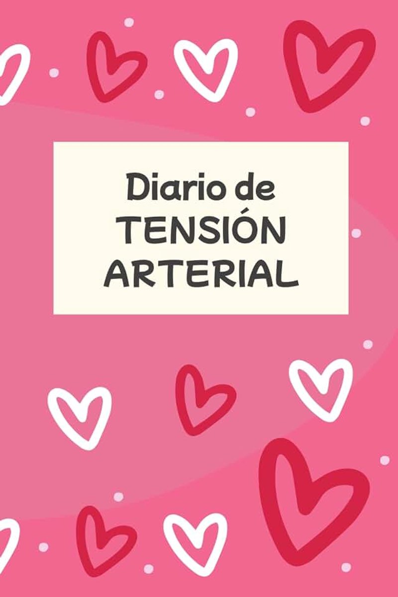 Diario de Tensión Arterial: Libro de Registro y Control | Cuaderno de Presión Arterial | Letra grande | Tamaño A5