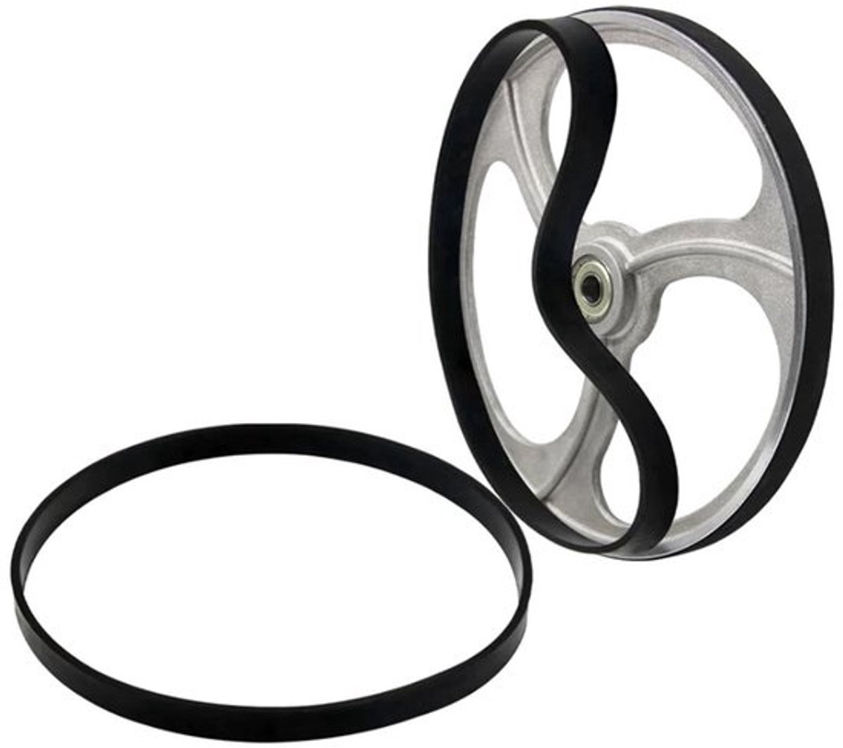 Rubberen bandsawbladen voor houtbewerking - 12 mm breed, 3 mm dik, voor 8 inch bandzagen