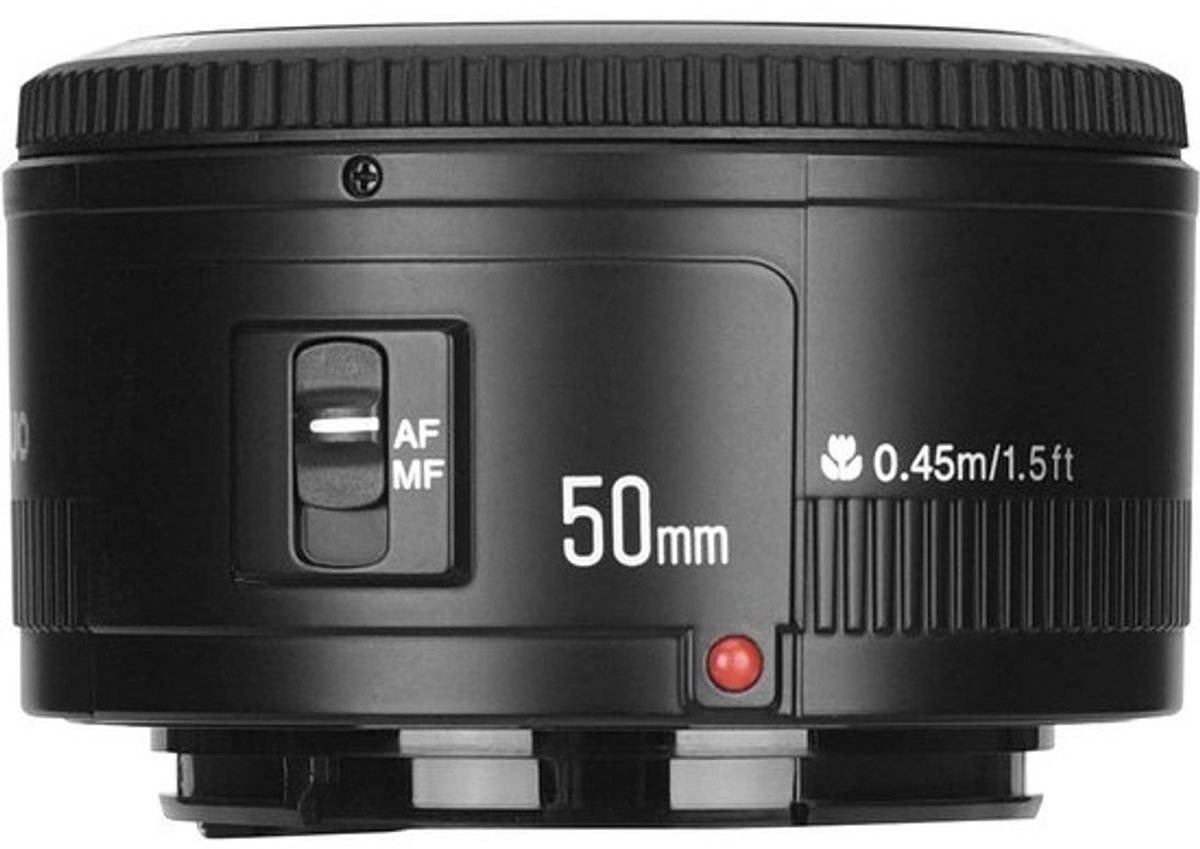 Dailygoody - 50mm f/1.8-lens - Groot diafragma - Autofocus en handmatige scherpstelling - Compact formaat - Voor Canon EF-vatting - Ideaal voor portretfotografie...