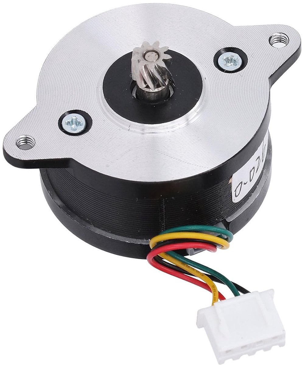 Ronde Stappenmotor 2PH 1.8 Stap Hoek DC 2.4V 1A 9T Tandwiel 36mm voor P1S 3D Printer Extruder