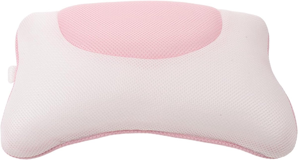 Badkussen met Ademend Mesh Zuignappen Antislip Badkussen voor Hoofd voor Ontspanning in Bad Geschikt voor Volwassenen