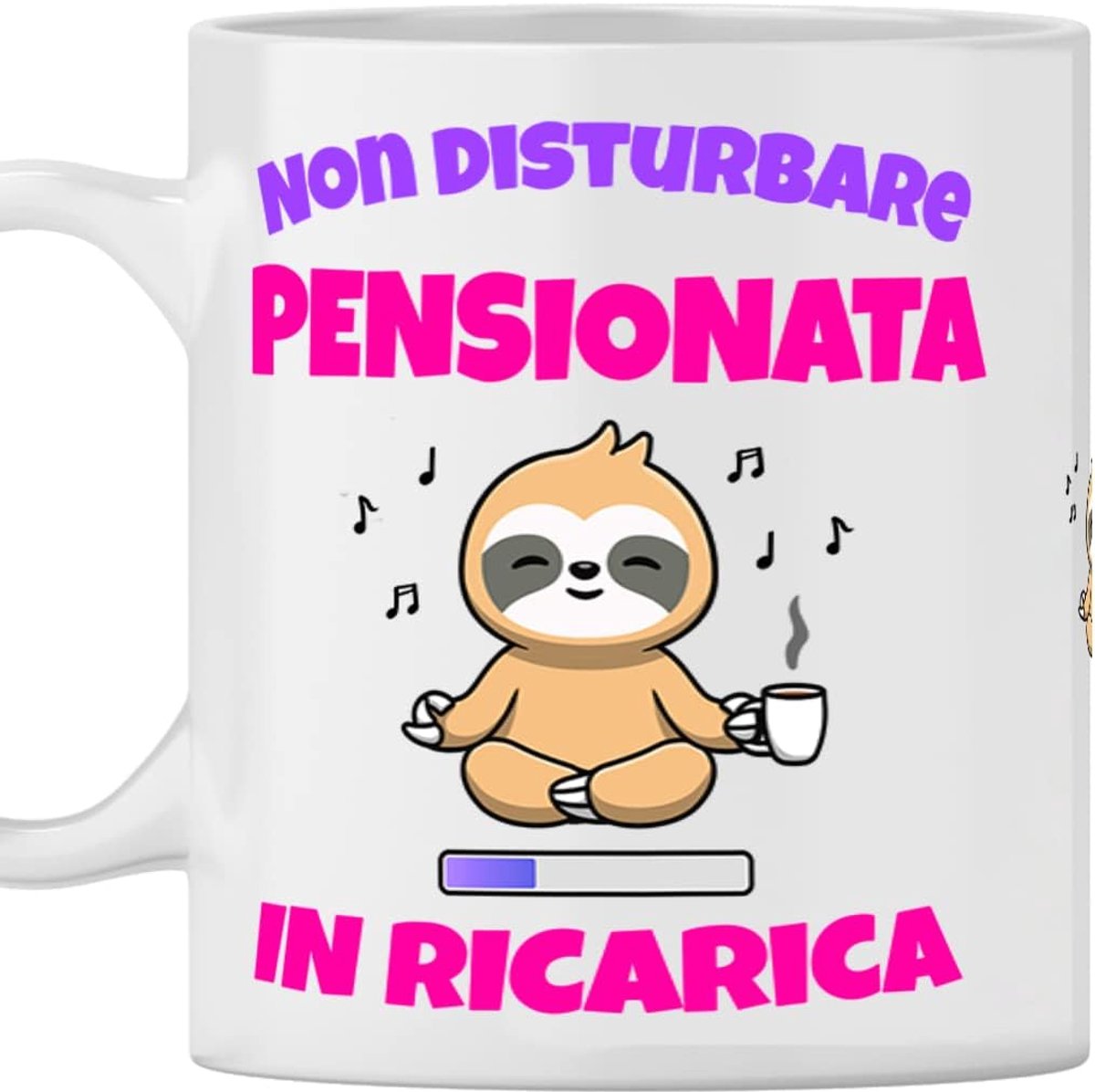 Gepensioneerde mok - cadeau-idee verjaardag gepensioneerde, jubileum party kerstcadeau - Pensionata in Ricarica