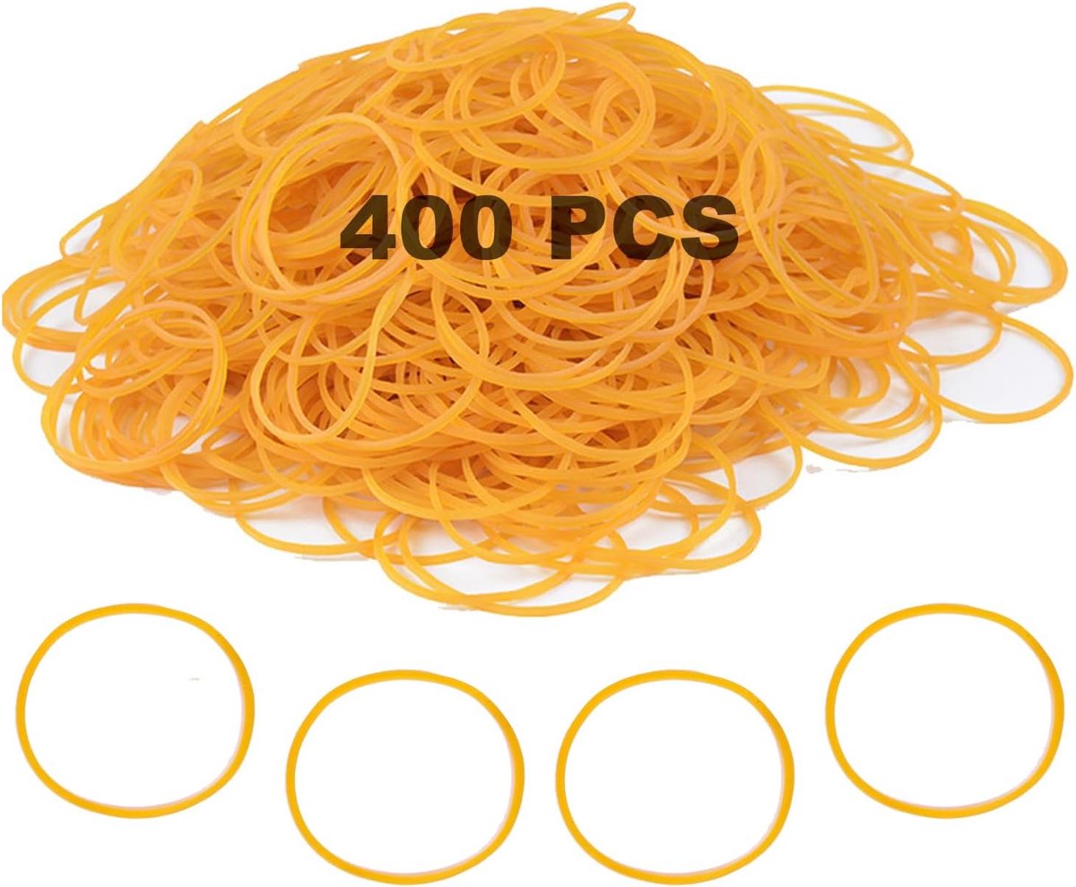 400 Stuks Gele Elastische Banden 38 mm Hittebestendig