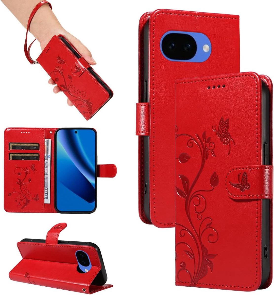 Hoesje voor Google Pixel 10a 5G, Rood