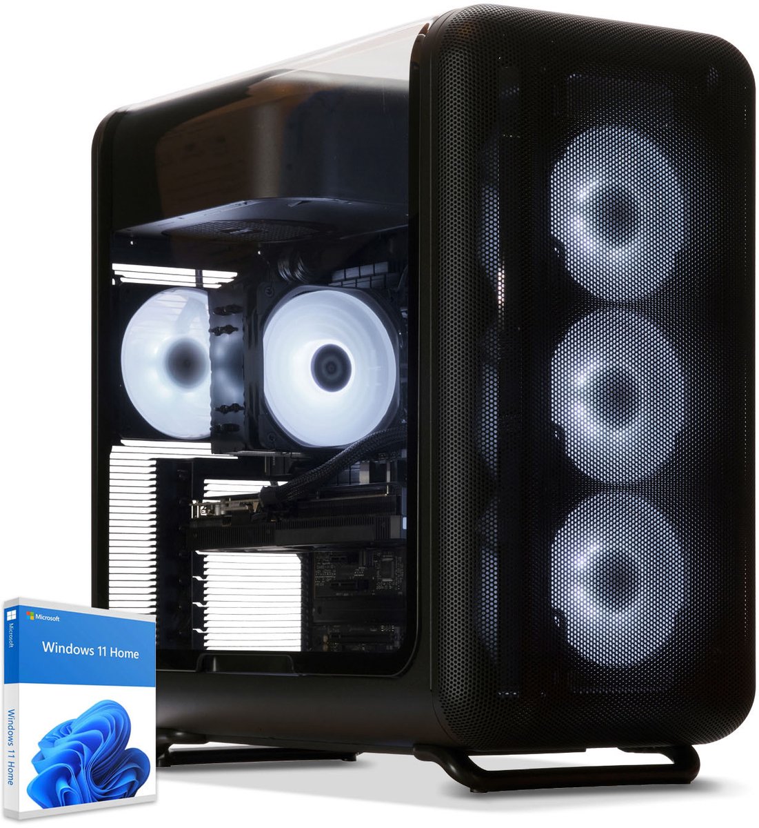 Sedatech Pro Gaming PC • Intel Core Ultra 5 250KF Plus 18x 4.2GHz • Geforce RTX5070 • 32Gb DDR5 • 1Tb SSD M.2 • WiFi • Bluetooth, USB C • Windows 11 • Desktop computer