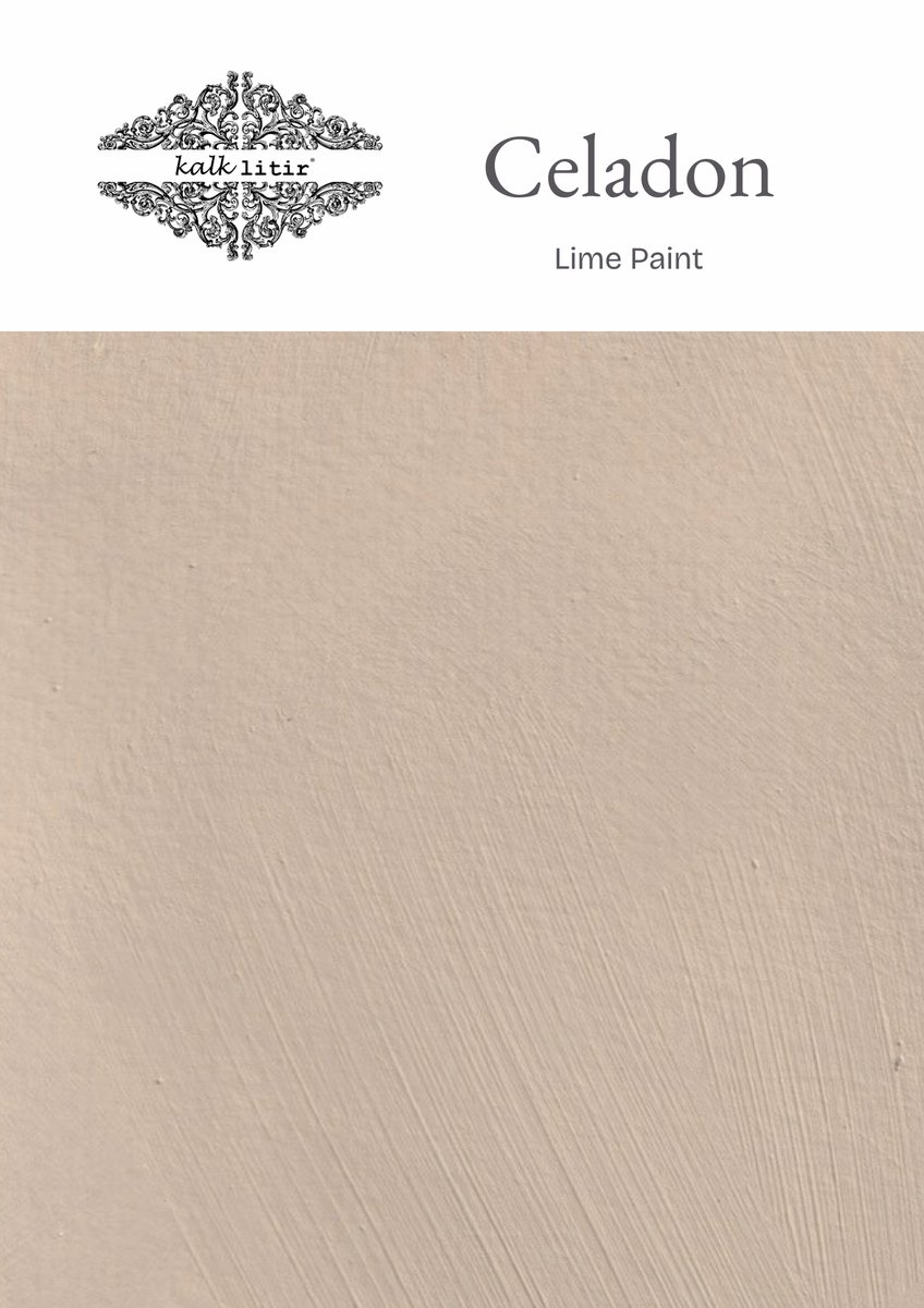 Kalklitir Kalkverf - Celadon - 1 kg - Matte Minerale Muurverf