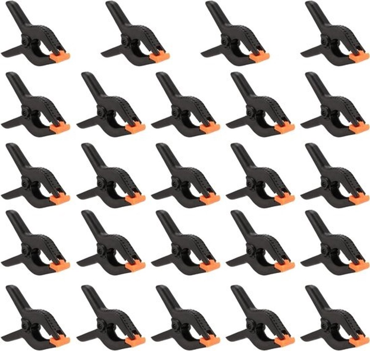 24 pack 6 inch plastic springclips - stevige nylon klemmen voor houtbewerking, fotografie en DIY