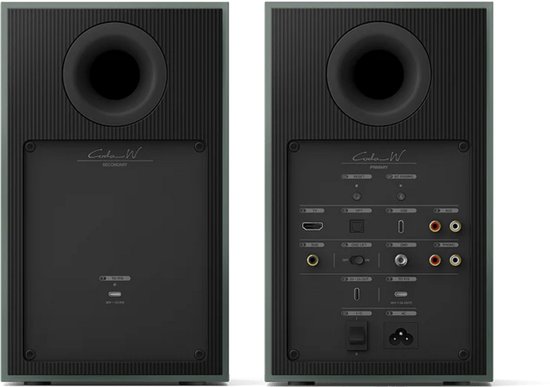 Kef Coda W Actieve HiFi-Luidspreker - Moss Green (Paar) — afbeelding 5