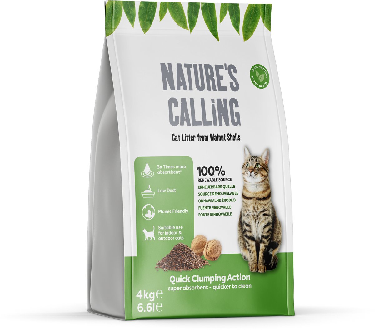 Natures Calling Cat Litter 4 kg