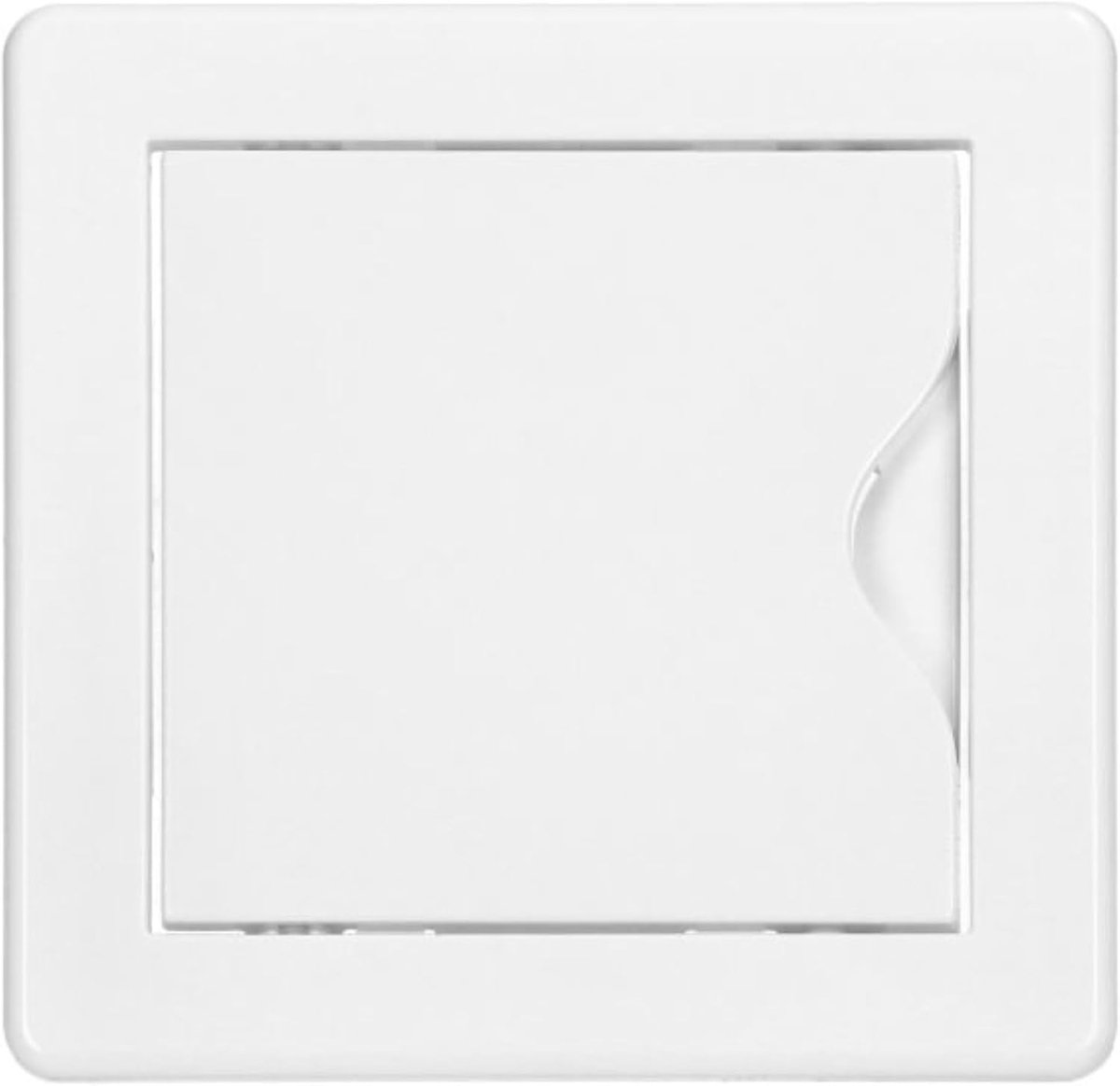 Deuren - Tegelluik - Toegangspaneel Deur Wit ABS (10 x 10 cm)