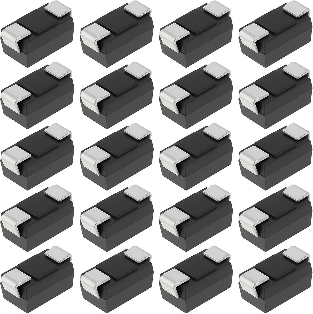 100Pcs SMD SMAJ5.0A TVS Diodes Unidirectionele Kanaal 400 Watt 5 Volt Voor Automotive Elektronica Instrumentatie