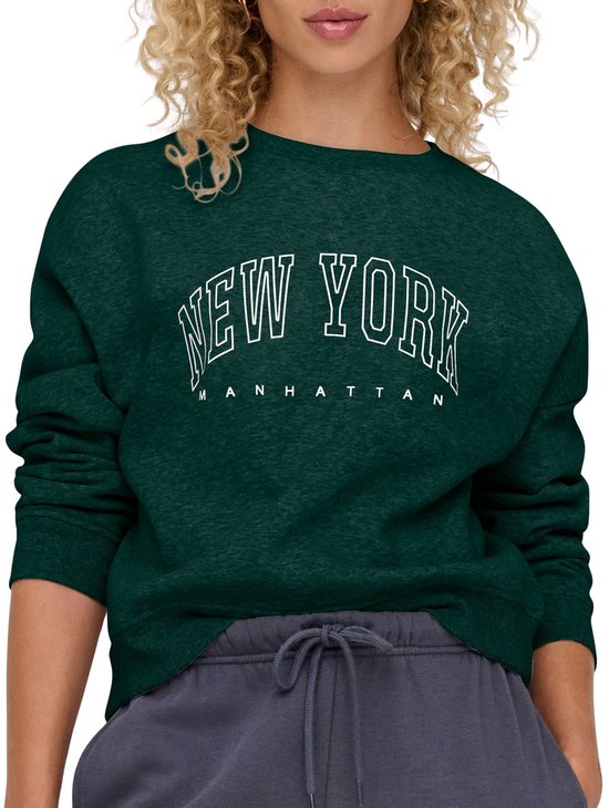 ONLY - ONLSWEAT LIFE L/S CREW O.SIZE STATE NOOS Dames Trui