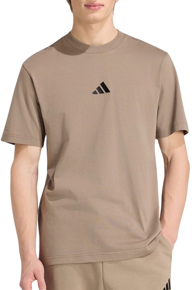 Adidas Essentials Shirt Heren Bruin