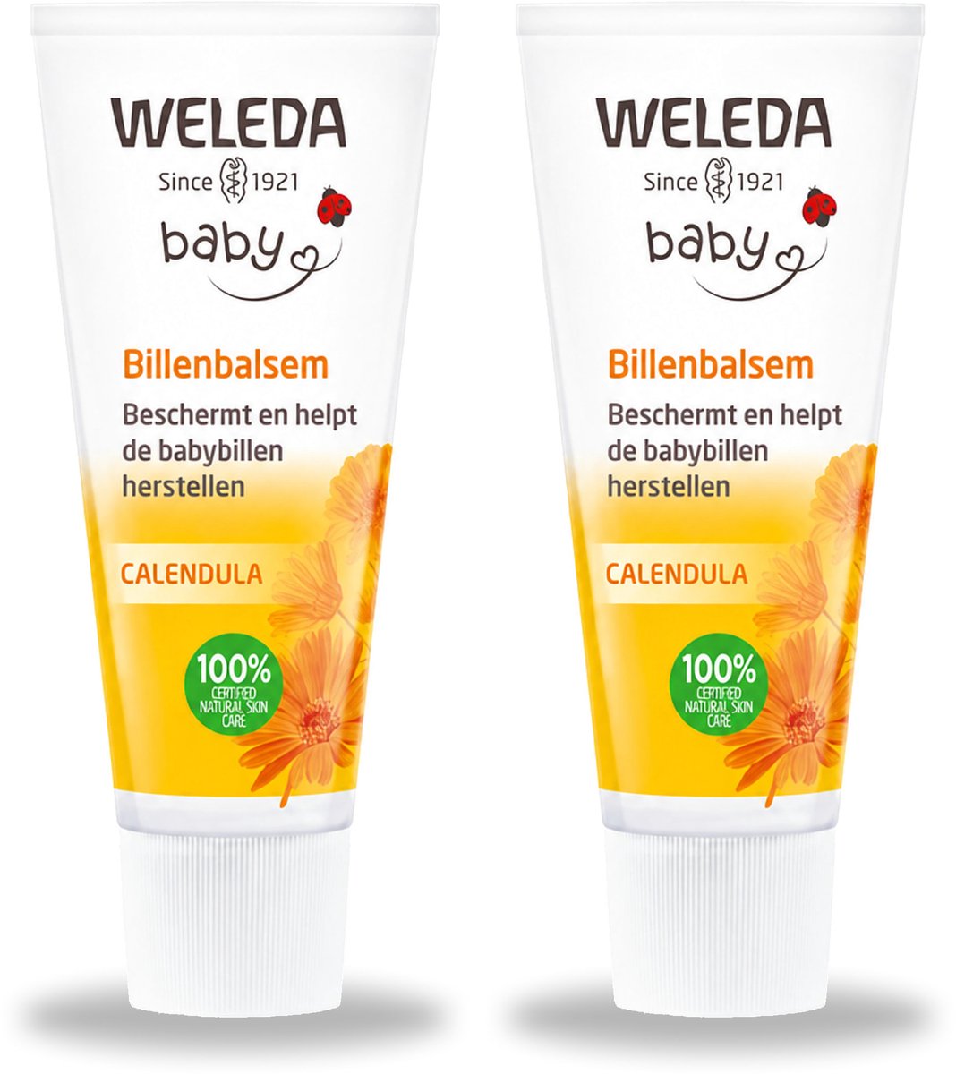 2 x WELEDA - Billenbalsem - Baby Calendula - 30 ml - Voordeelverpakking - 2 stuks