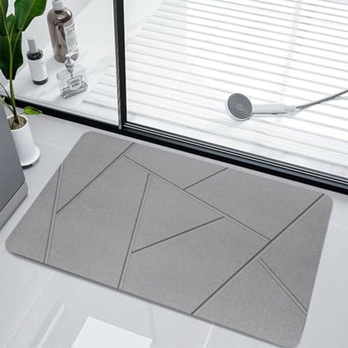 Super Absorberende Antislip Badmat voor badkamer en keuken – Sneldrogend en Duurzaam 40 x 60 cm