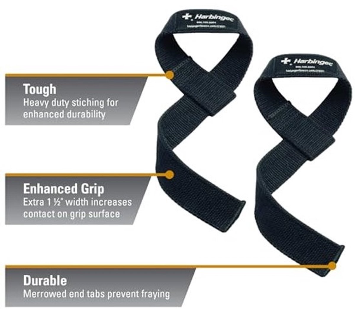 Katoenen Lifting Straps - Stevige Grip en Ondersteuning voor Gewichtheffen