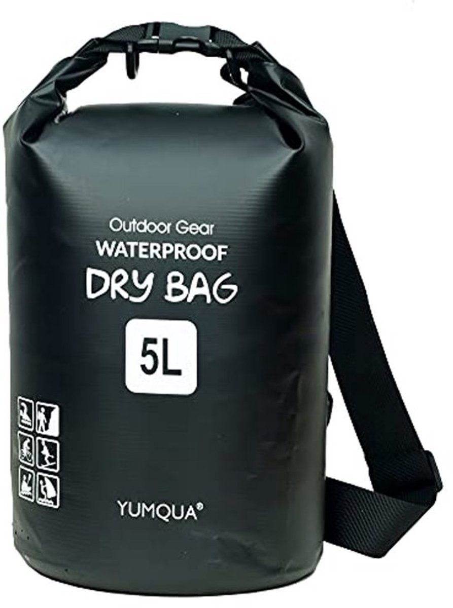 Waterdichte tas voor kajakken, vissen en kamperen - Verkrijgbaar in 5L, 10L, 20L, 30L en 40L