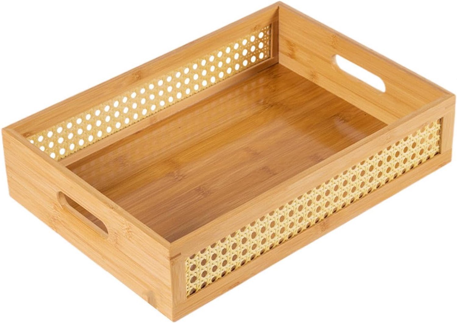Opbergmand Boho Geweven Organizer Bin