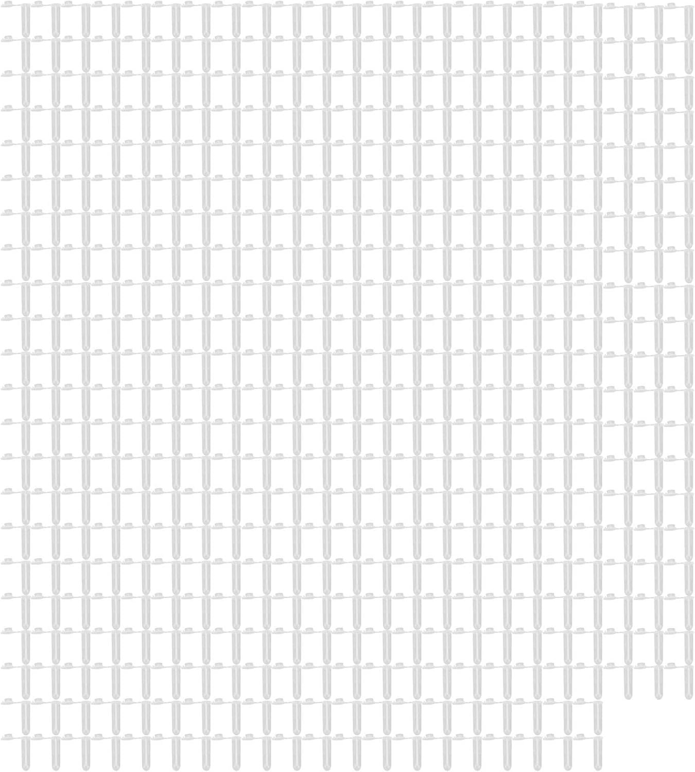 0,5 ml, 2 ml, 10 ml laboratoriumcentrifugebuisjes met veilige doppen, conisch bodemontwerp, EP-kunststof, voor monsteropslagtesten in onderzoekslaboratoria, ziekenh (2ml (500 stuks