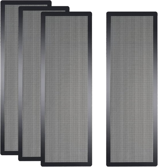 [4 stuks] 360x120mm PC Case Dust Mesh Filter, Magnetische Frame ...