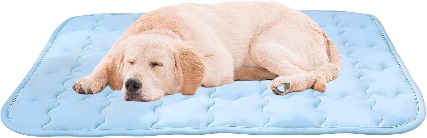 Hondenmat voor binnen, antislip en ademend voor huisdieren, koelmat voor katten, honden, voor kleine middelgrote honden, voor thuis, balkon en
