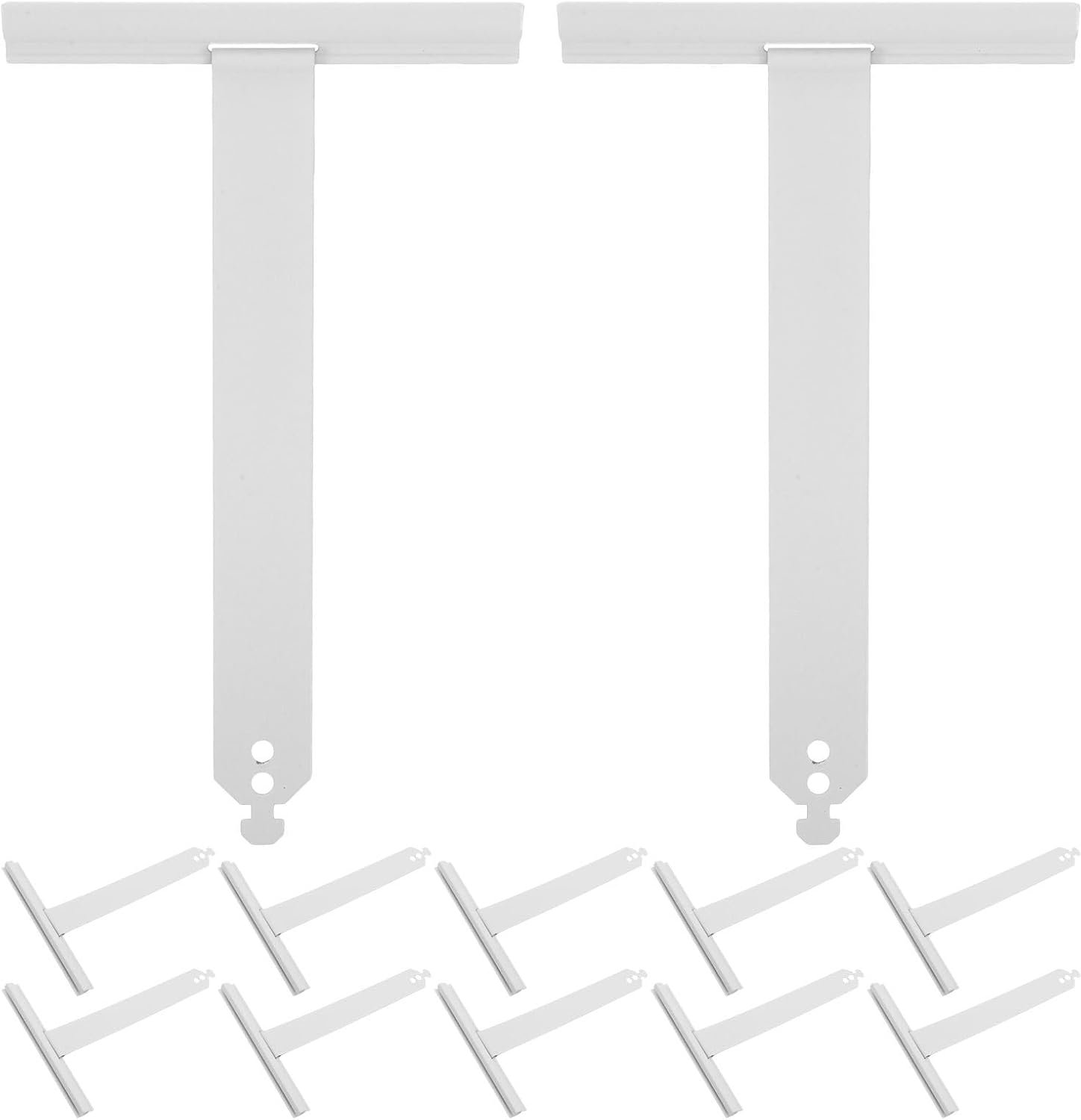 Onderdelen voor de ophangveren van rolluiken - roestvrijstalen montagebeugels - reserveonderdelen voor reparatie van rolluiken
