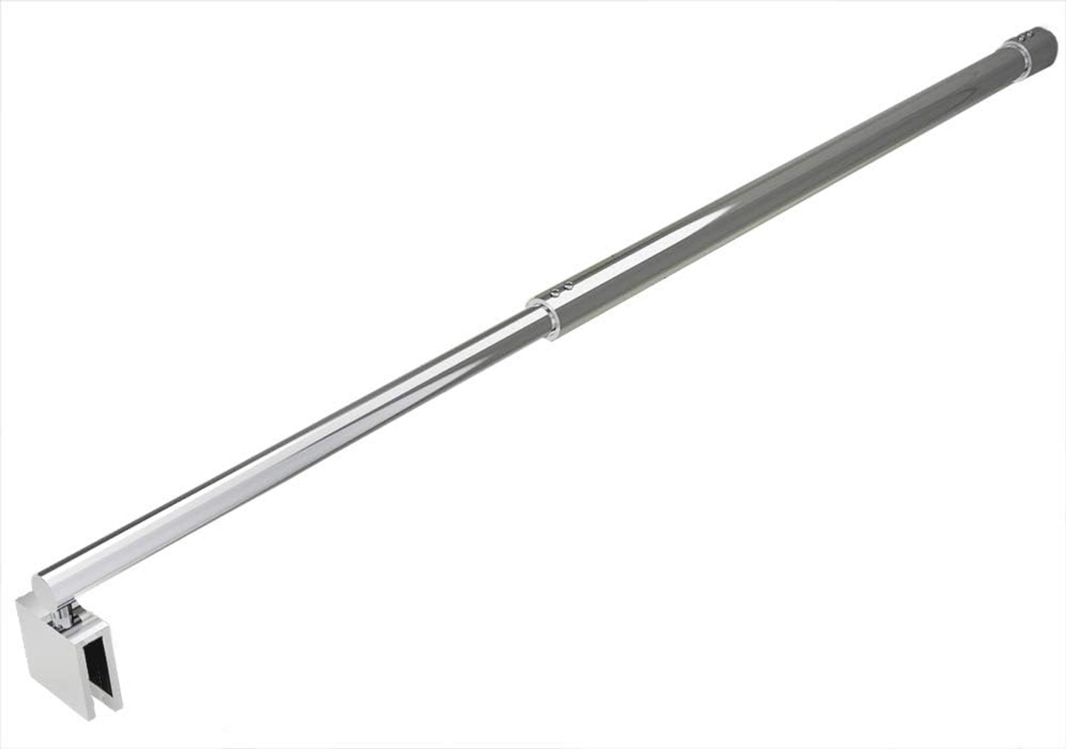 Stabilisatiestang - ronde of vierkante bevestigingsstang voor douchewand, Stabilisatiebalk:Rechthoekig