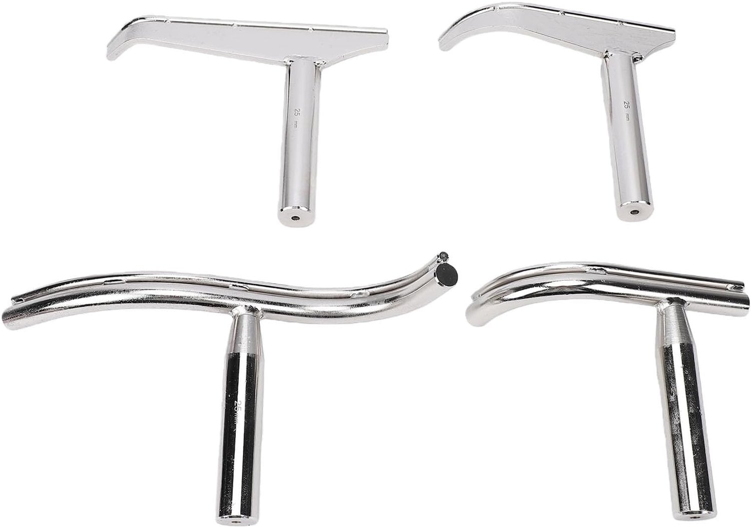 4 STKS Draaibank Gereedschapssteun Set met Dia 1in Post Ergonomische Boogvormige Gereedschapssteun Draaibank Accessoires voor Kom Draaien