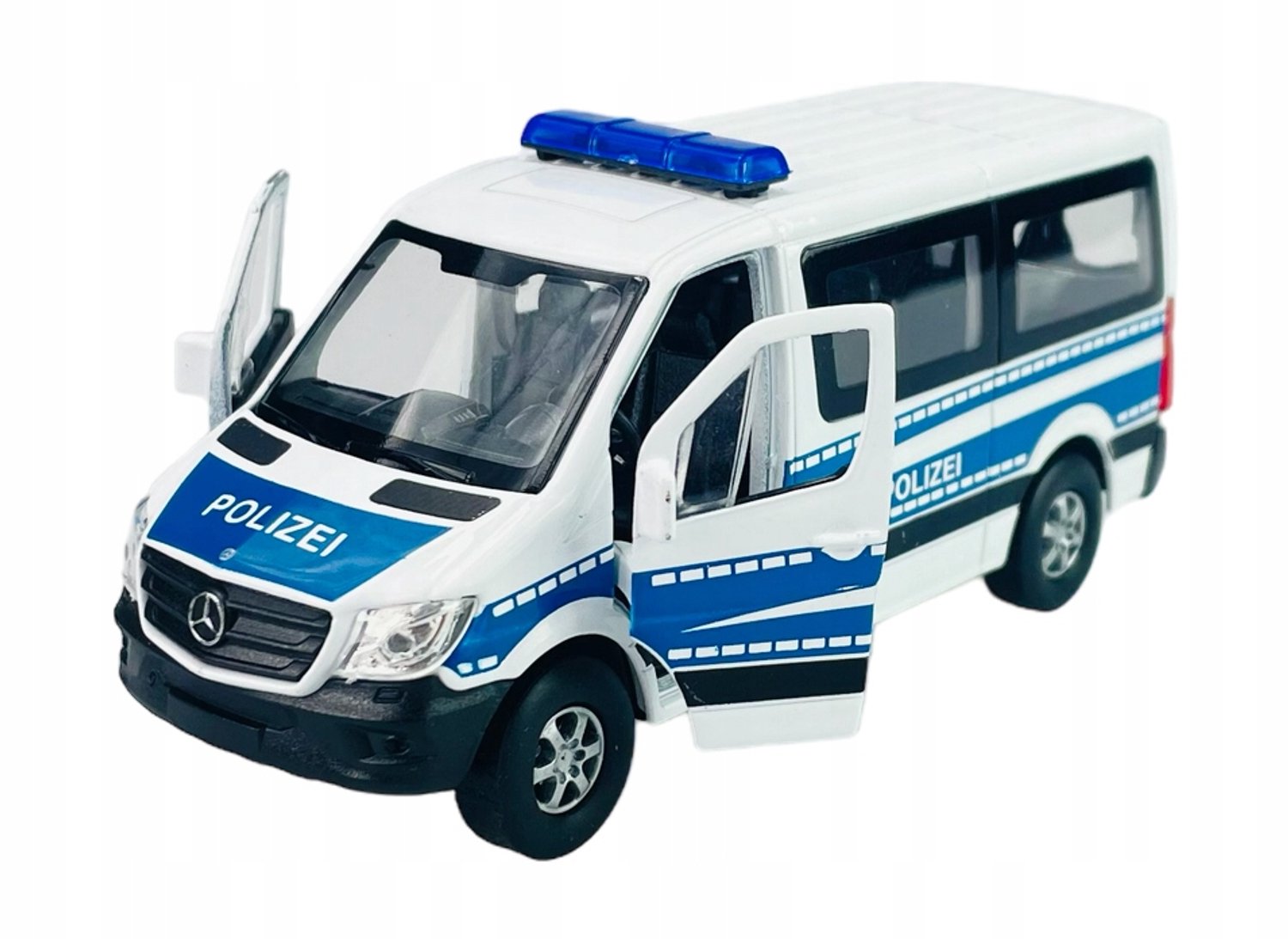 Welly Mercedes-Benz Sprinter Traveliner Politie Auto Metaal 1:34-1:39