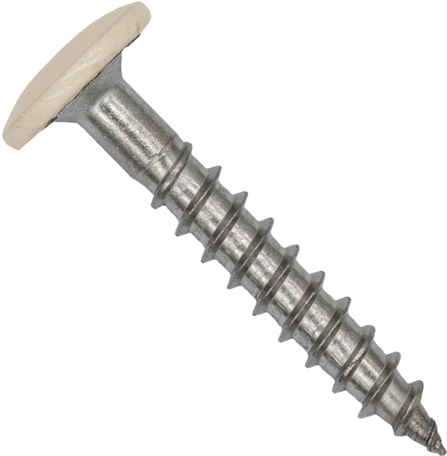 TWISTEC Trespa Schroeven Crèmewit 4,8 x 38 mm – voor HPL & Gevelbekleding – 100 Stuks
