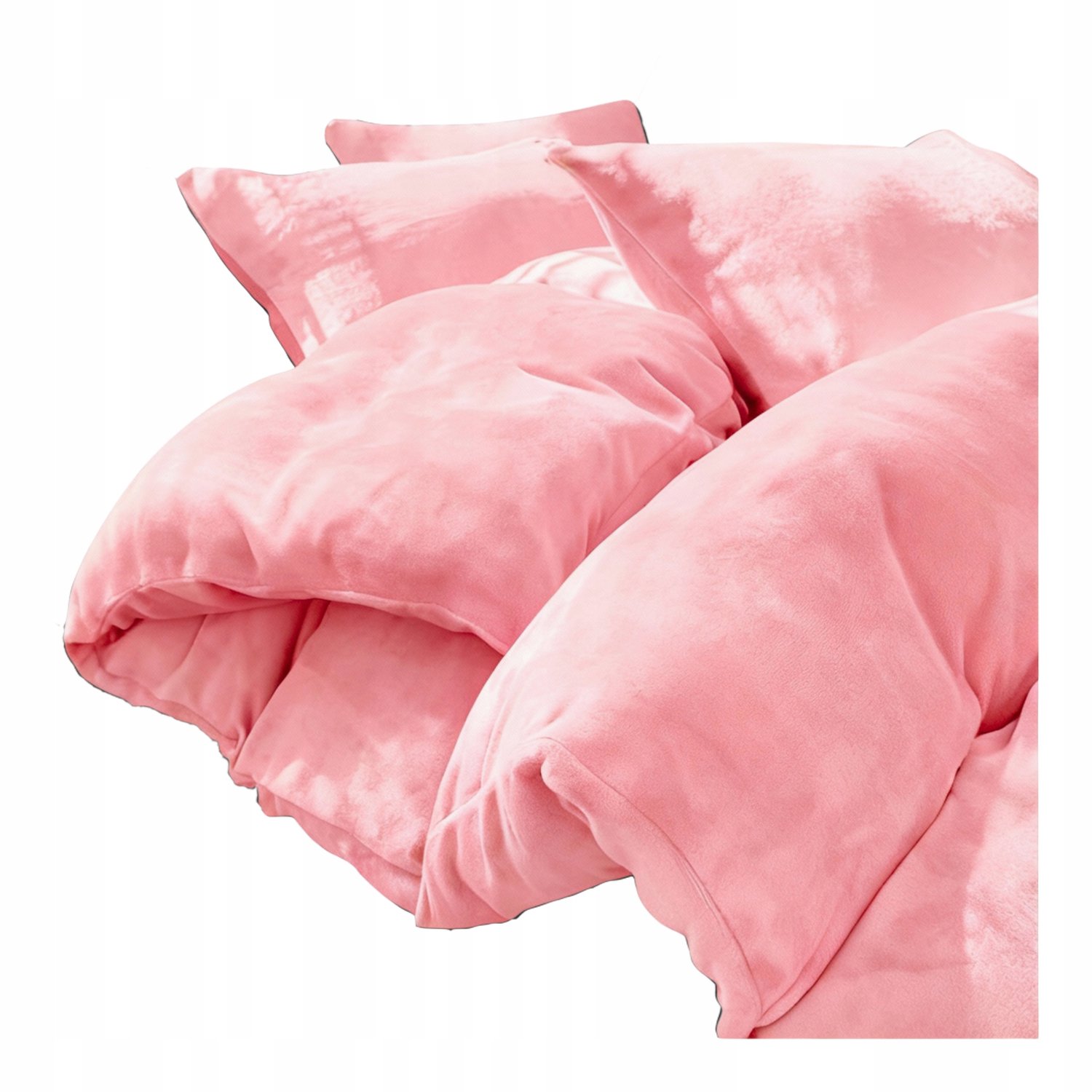 Polar Beddengoed Set 160x200cm - Zacht & Warm Roze Beer Motief