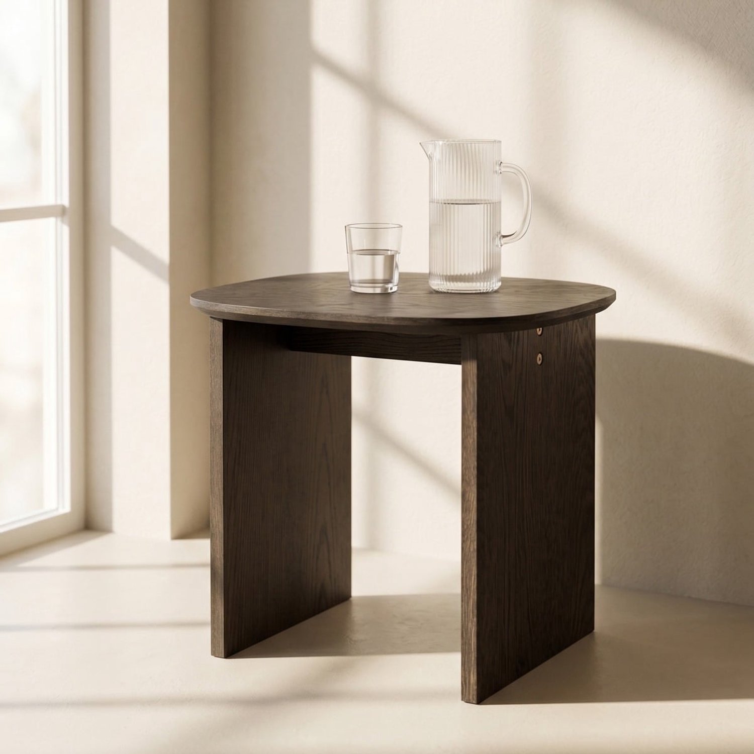 Homla Salontafel | SYLVO | donkerbruin | 45x40x40 cm | 778209
