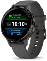 Garmin Venu 3s - Smartwatch - AMOLED-Scherm - 41 mm - Pebble Grey