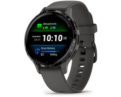 Garmin Venu 3s - Smartwatch - AMOLED-Scherm - 41 mm - Pebble Grey