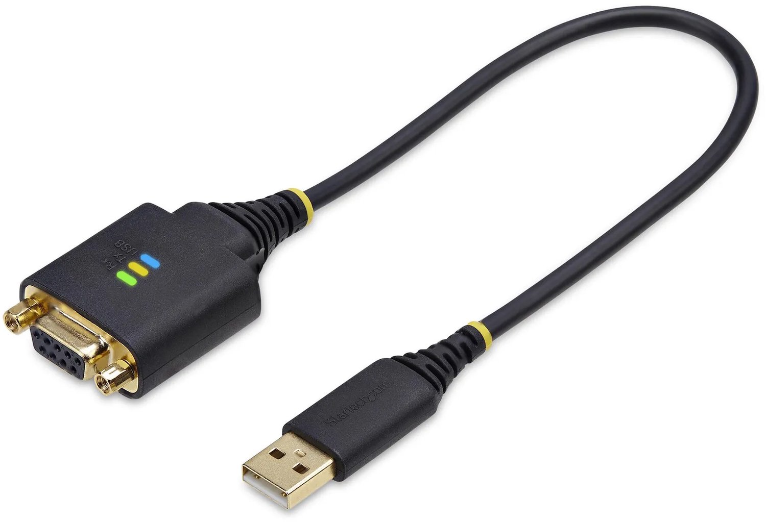 StarTech.com 30cm USB naar Null Modem Seriële Kabel Adapter