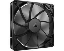 CORSAIR RS140 PWM Black - Ventilatorhuis 140mm - 95.5 cfm - 330 - 1700 rpm - 10 - 36 dBA - 4-pin PWM - zwart