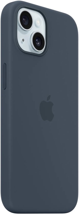 Apple Cover Silicone Magsafe Iphone 15 Storm Blue (mxpf3zm/a)