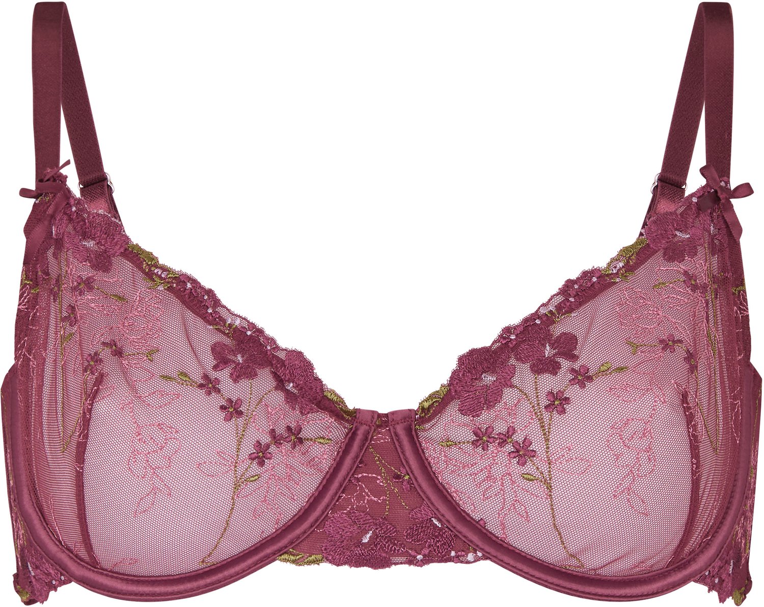 Hunkemöller Peonie Non-Padded Underwired Bra Paars