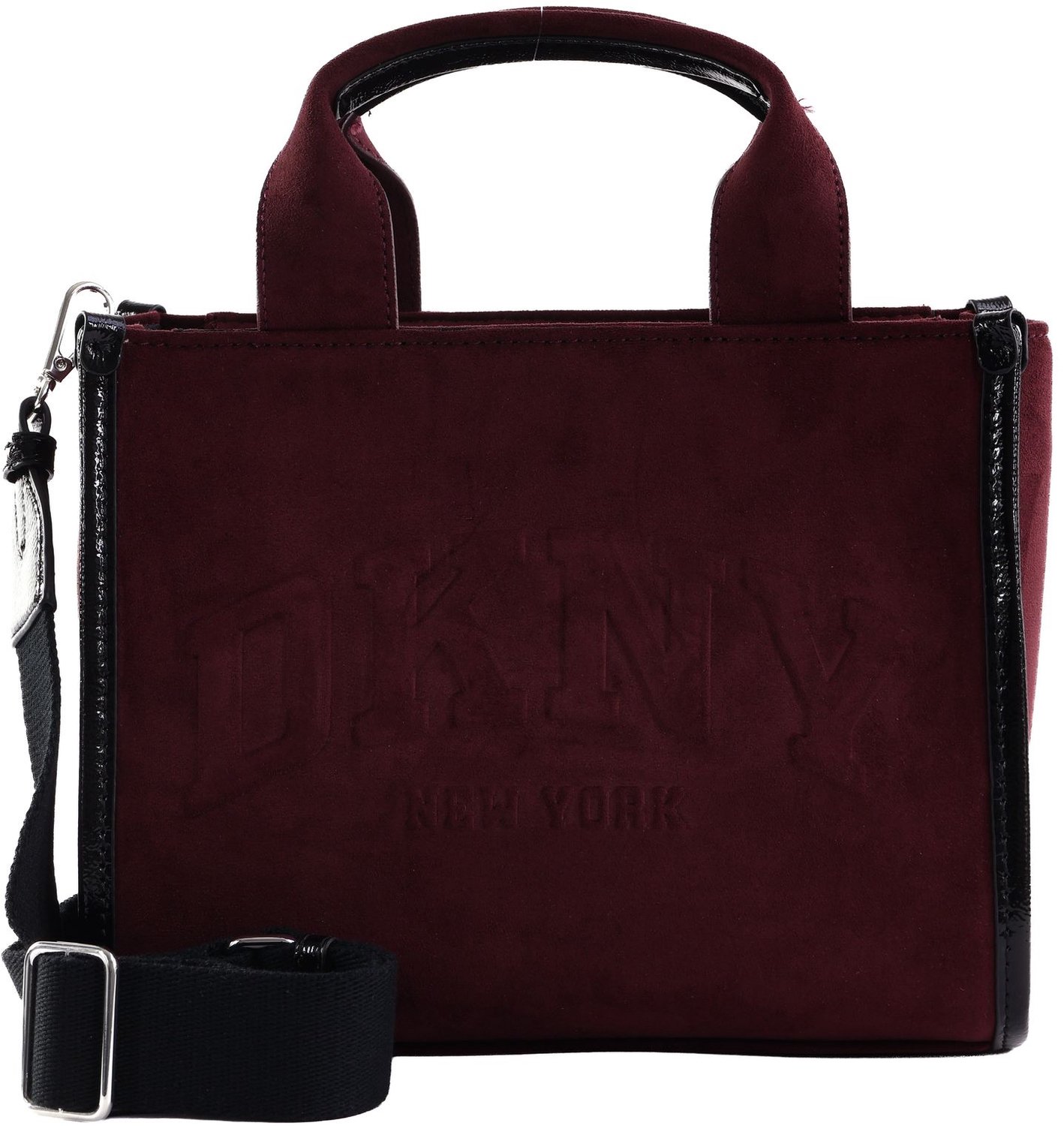 DKNY handtas schoudertas Hadlee Tote Sangria wijnrood